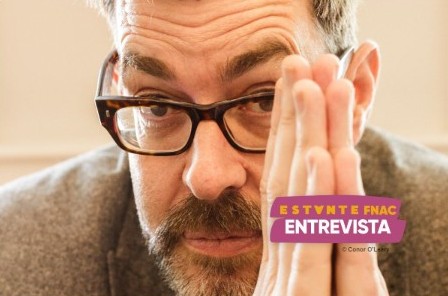 Cover of the interview with Richard Osman